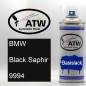 Preview: BMW, Black Saphir, 9994: 400ml Sprühdose, von ATW Autoteile West.